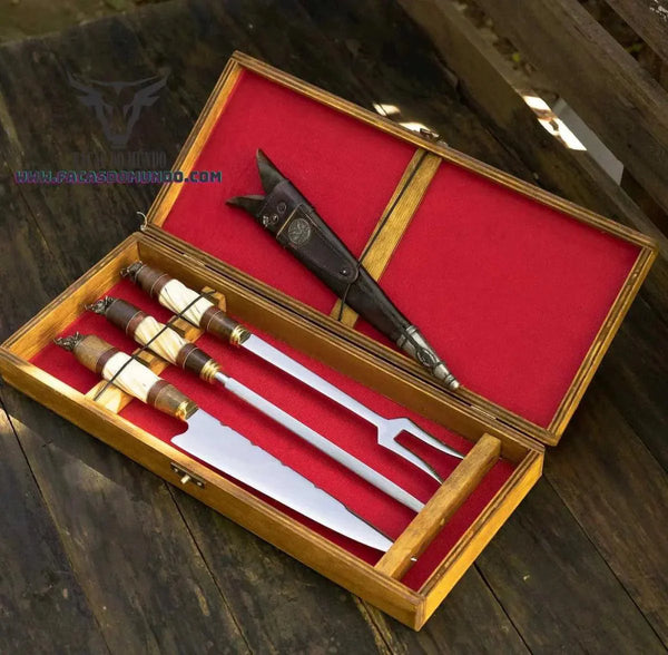 Kit Zariche, o kit perfeito de faca artesanal da Facas do Mundo - Facas do Mundo